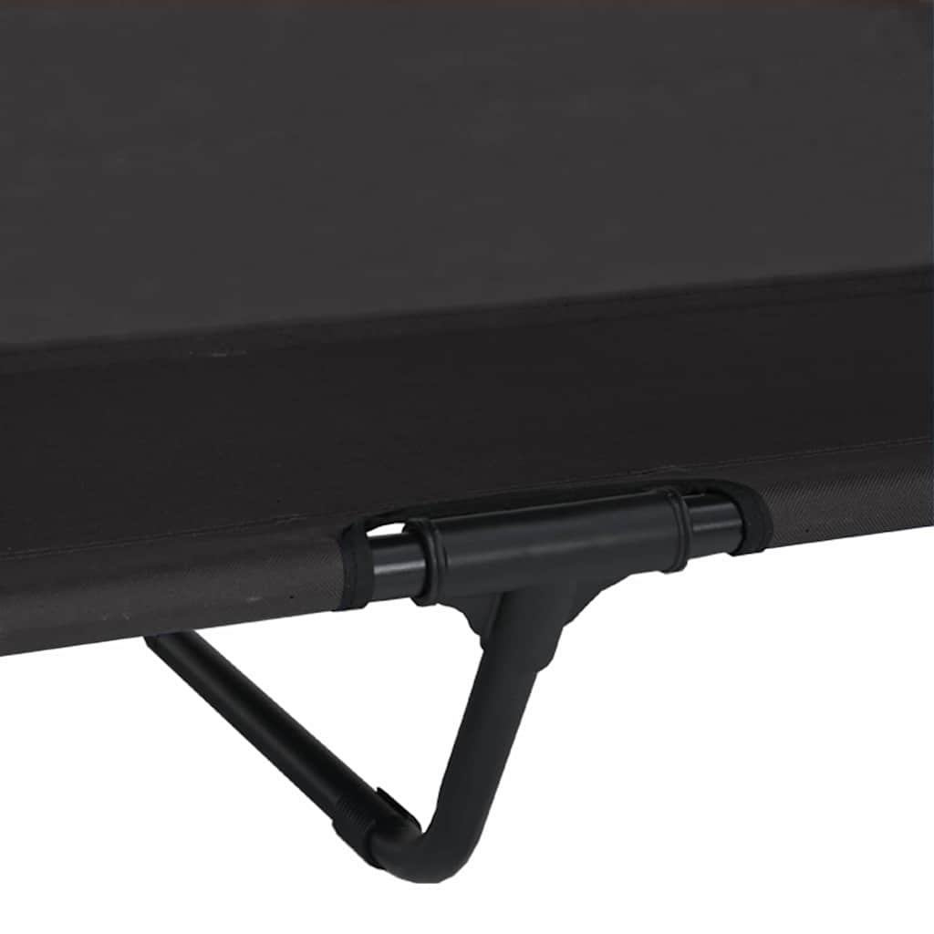Raised Dog Bed Folding 127 X 81 X 108 Cm Fabric And Steel