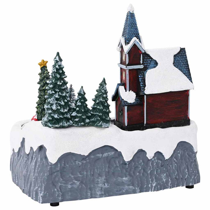 Christmas Village Multicolour 20.5 X 17 X 21 Cm Plastic