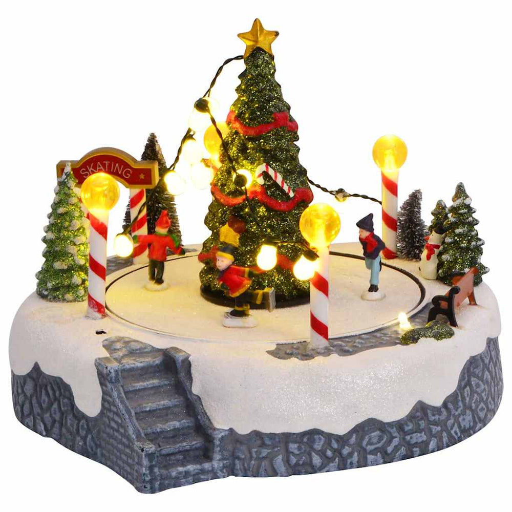 Christmas Village Multicolour 22 X 21.5 X 17 Cm Plastic