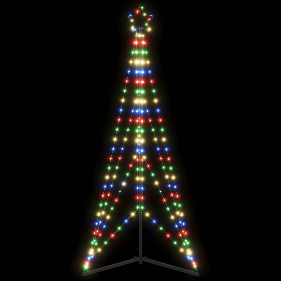 Led Christmas Tree 363 Leds Colorful 182 Cm
