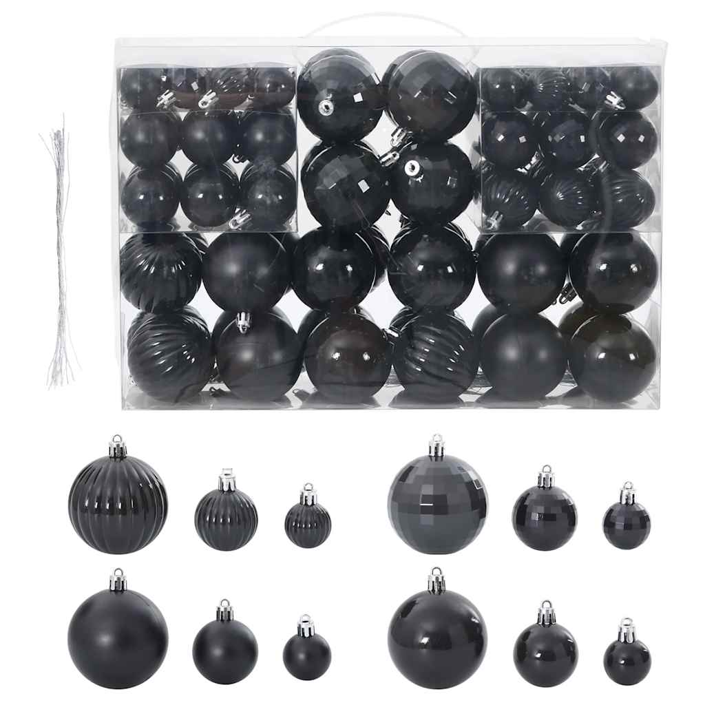 Christmas Baubles 100 Pcs Ø3/4/6 Cm