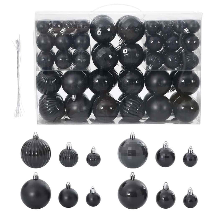 Christmas Baubles 100 Pcs Ø3/4/6 Cm