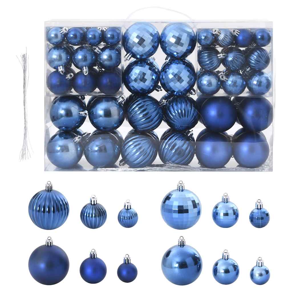 Christmas Baubles 100 Pcs Ø3/4/6 Cm