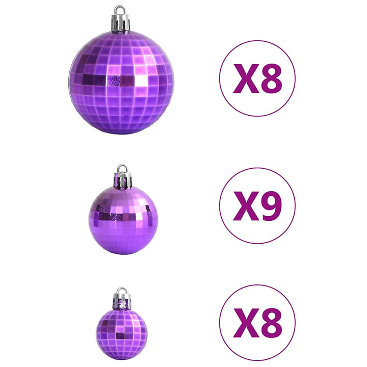 Christmas Baubles 100 Pcs Ø3/4/6 Cm