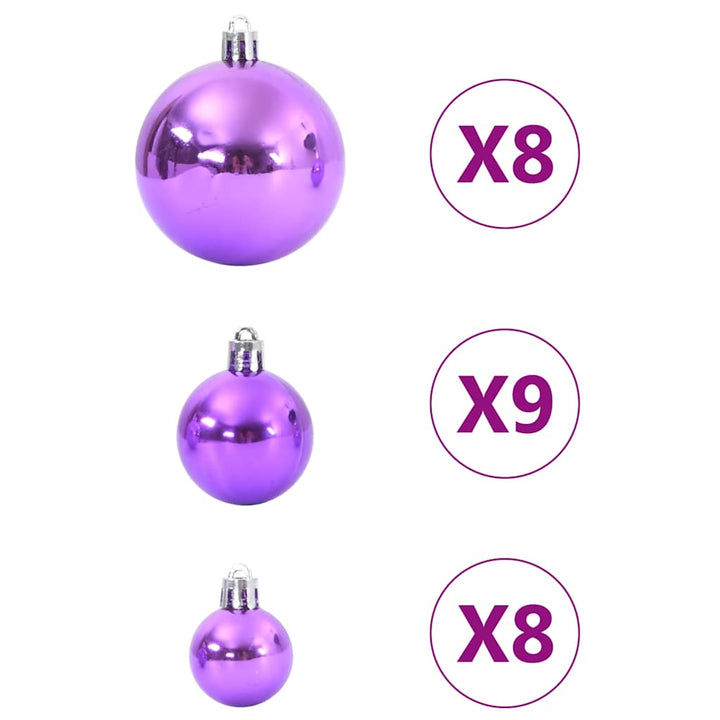 Christmas Baubles 100 Pcs Ø3/4/6 Cm