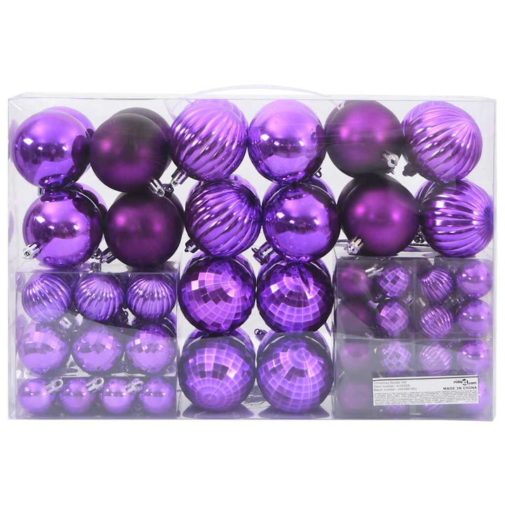 Christmas Baubles 100 Pcs Ø3/4/6 Cm