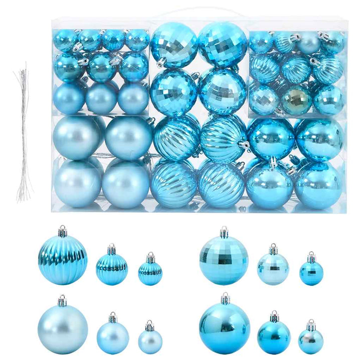 Christmas Baubles 100 Pcs Ø3/4/6 Cm
