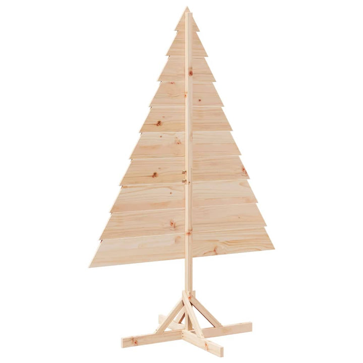 Wooden Christmas Tree For Decoration Solid Wood