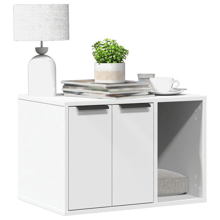 Cat Litter Box Enclosure Engineered Wood