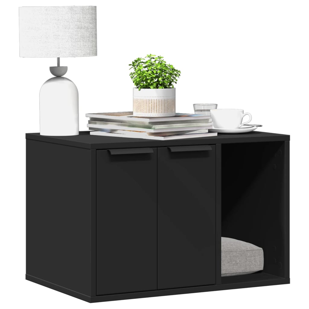 Cat Litter Box Enclosure Engineered Wood