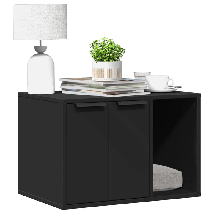 Cat Litter Box Enclosure Engineered Wood