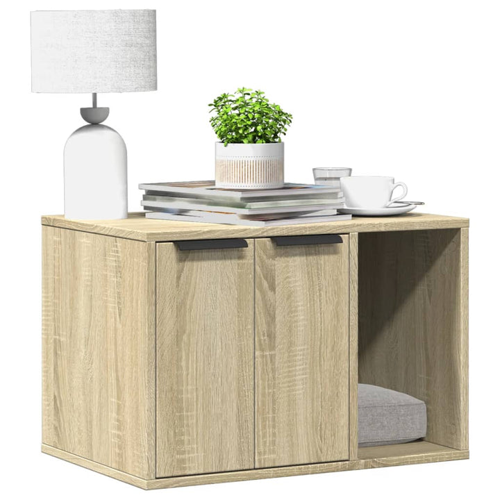 Cat Litter Box Enclosure Engineered Wood