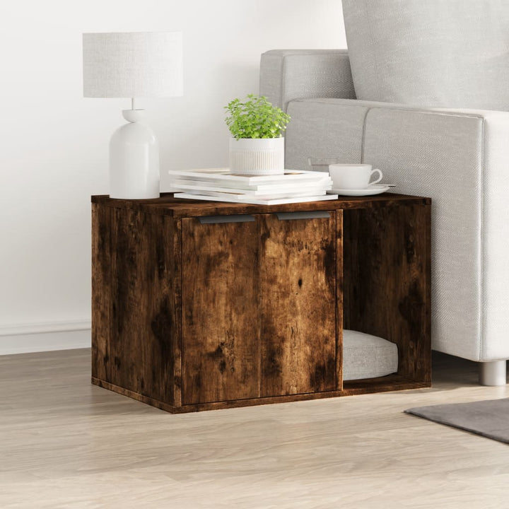 Cat Litter Box Enclosure Engineered Wood