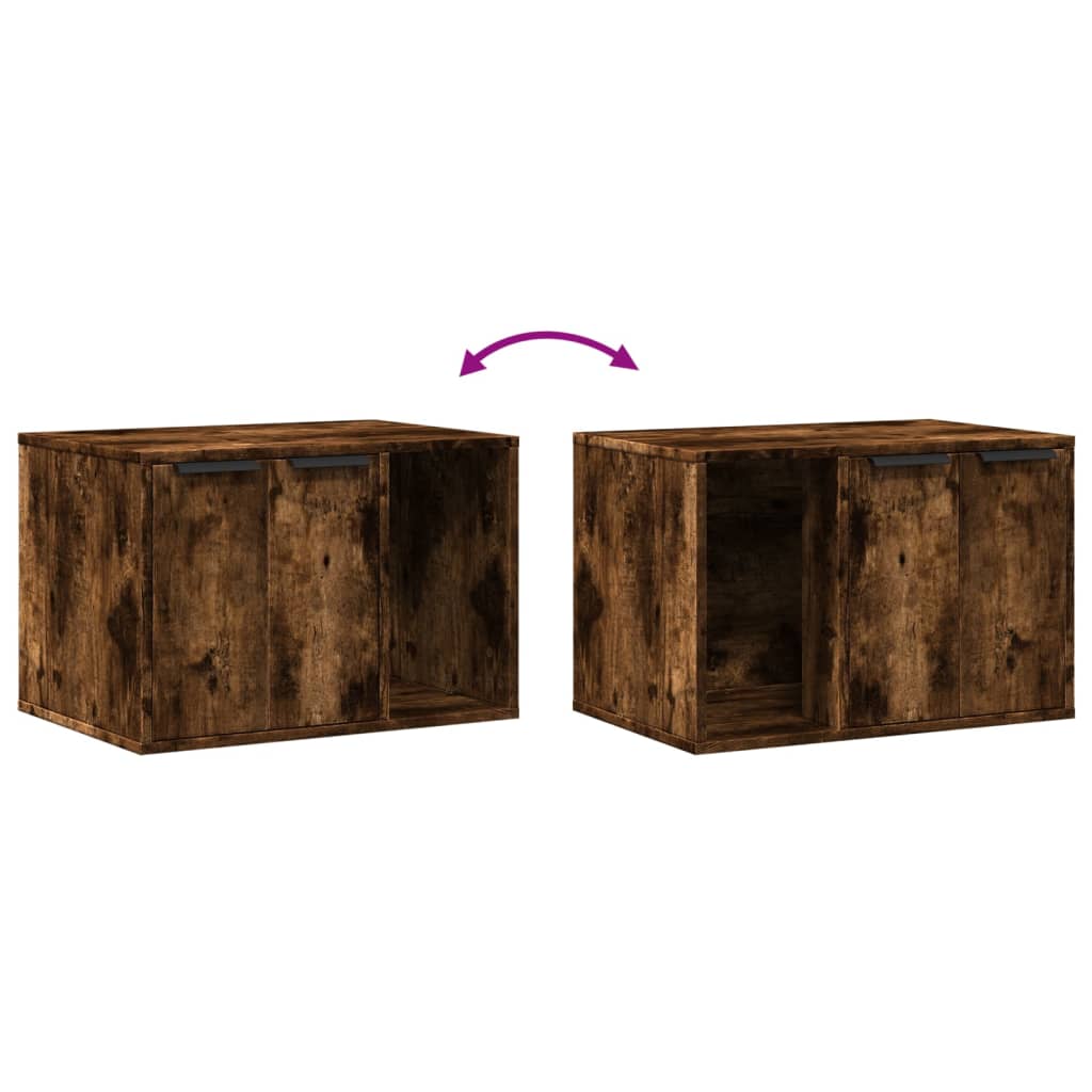 Cat Litter Box Enclosure Engineered Wood