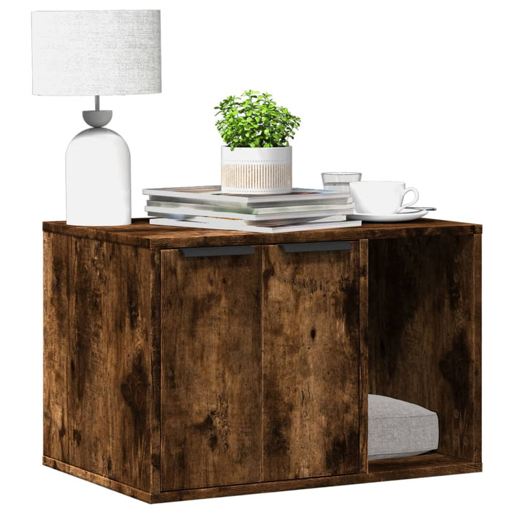 Cat Litter Box Enclosure Engineered Wood