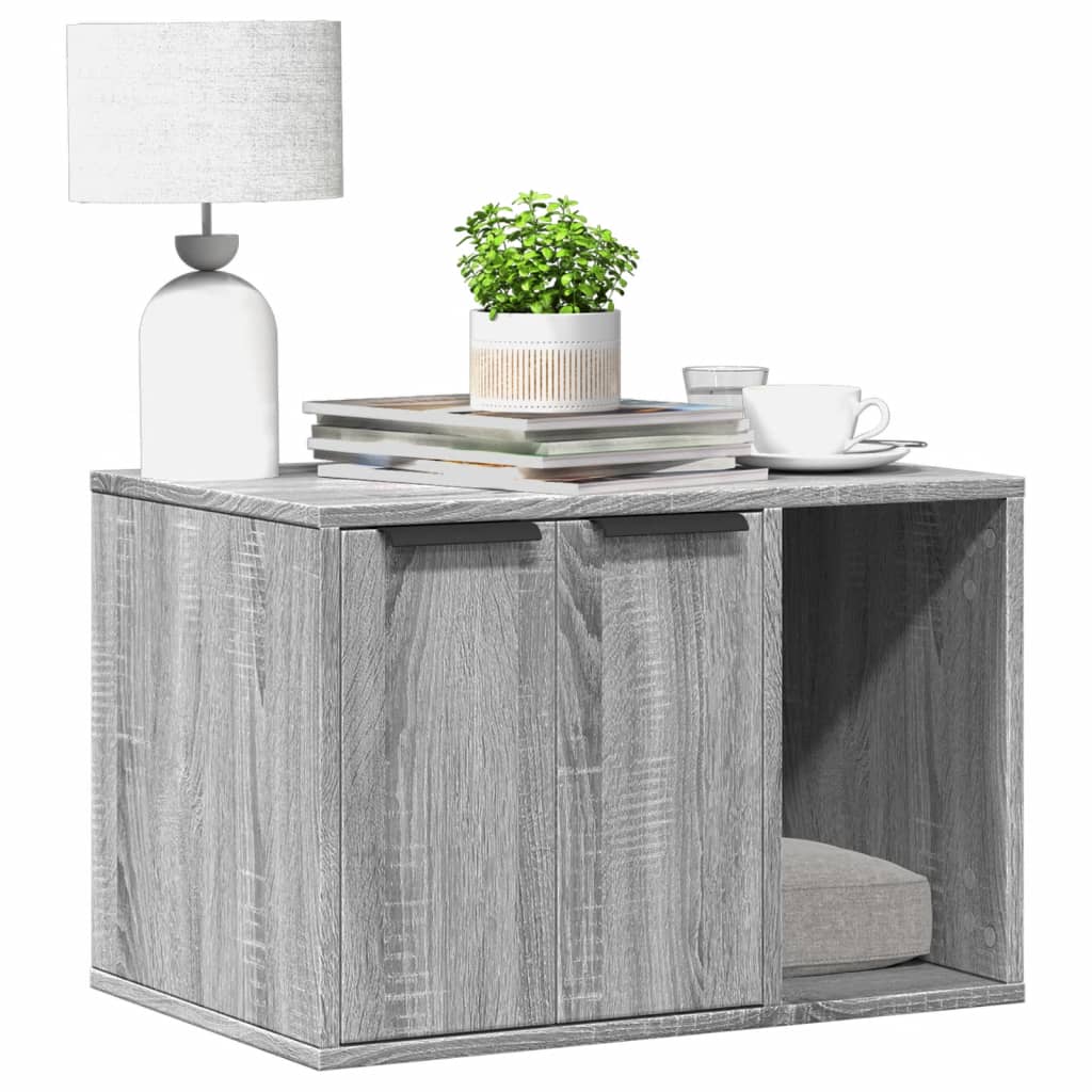 Cat Litter Box Enclosure Engineered Wood