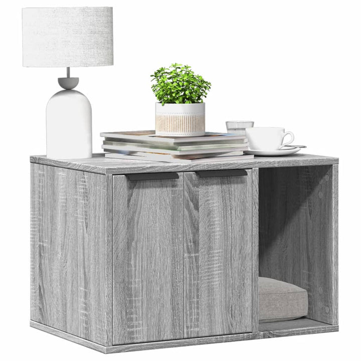 Cat Litter Box Enclosure Engineered Wood