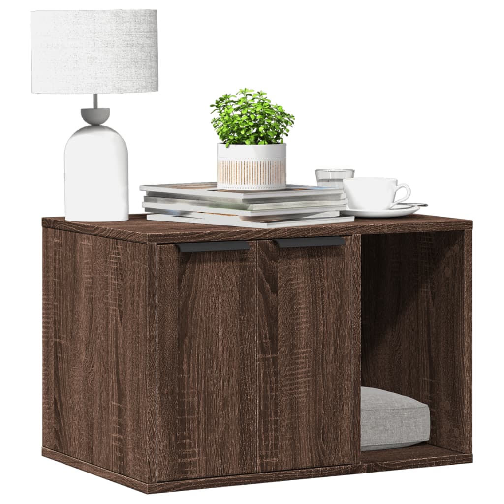 Cat Litter Box Enclosure Engineered Wood