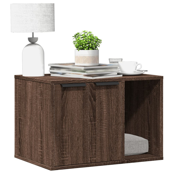 Cat Litter Box Enclosure Engineered Wood