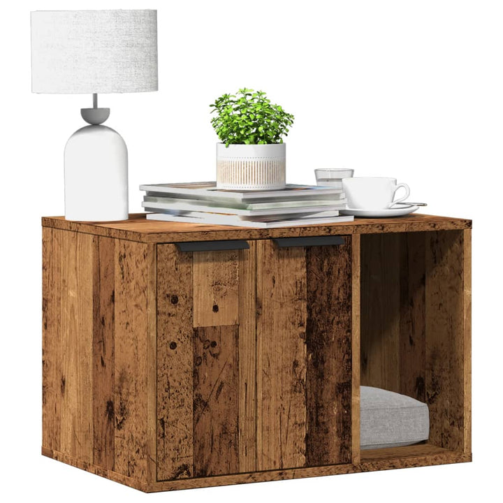 Cat Litter Box Enclosure Engineered Wood