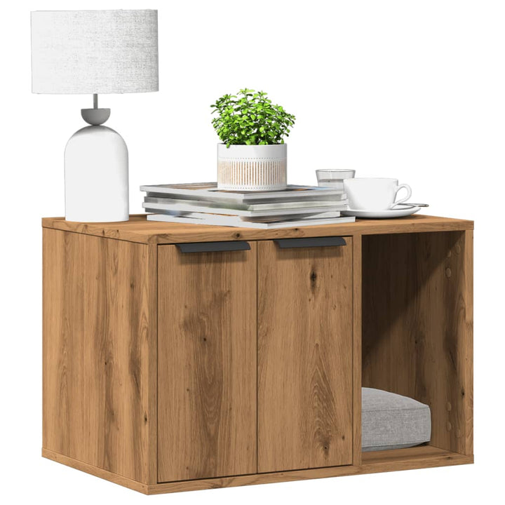 Cat Litter Box Enclosure Engineered Wood