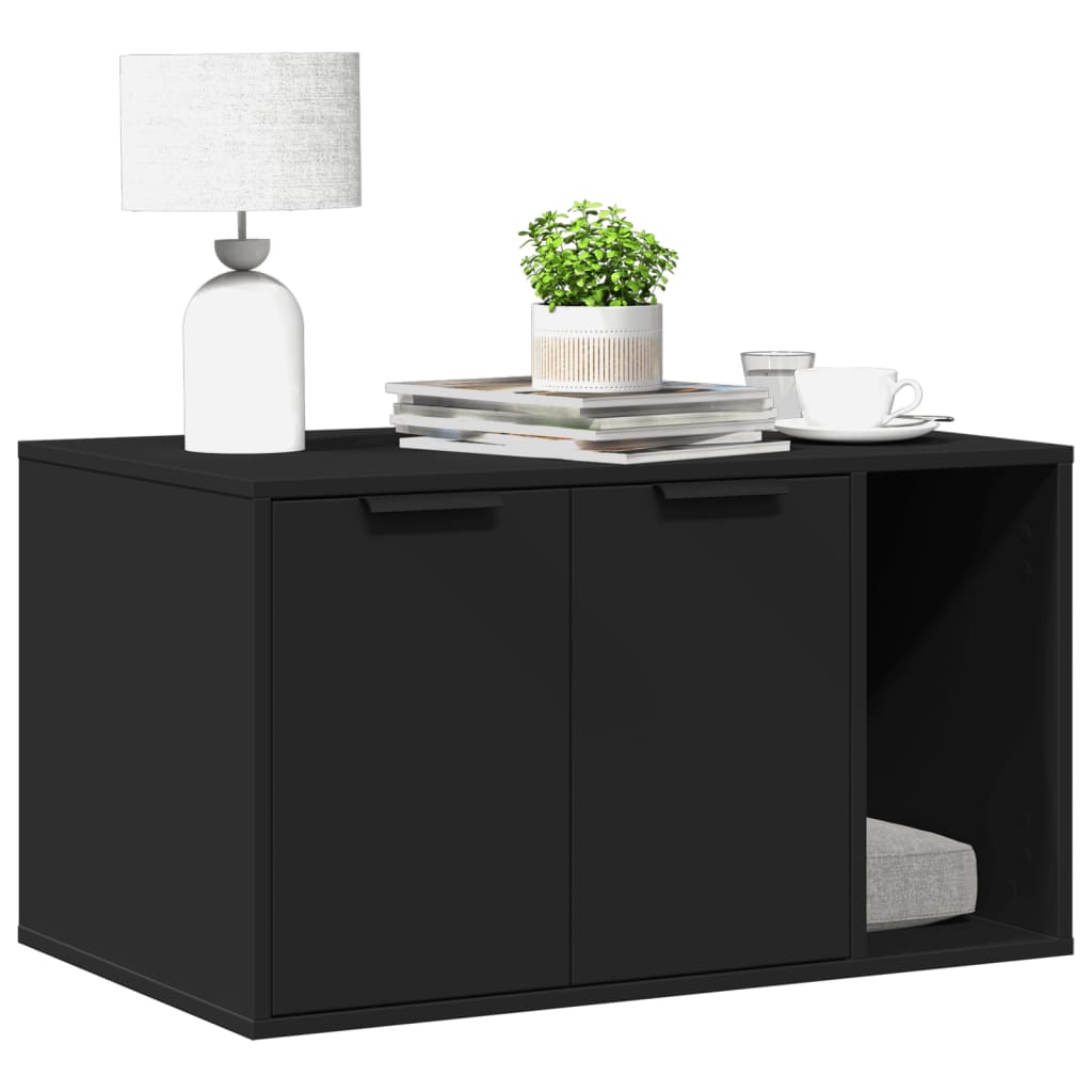 Cat Litter Box Enclosure Engineered Wood
