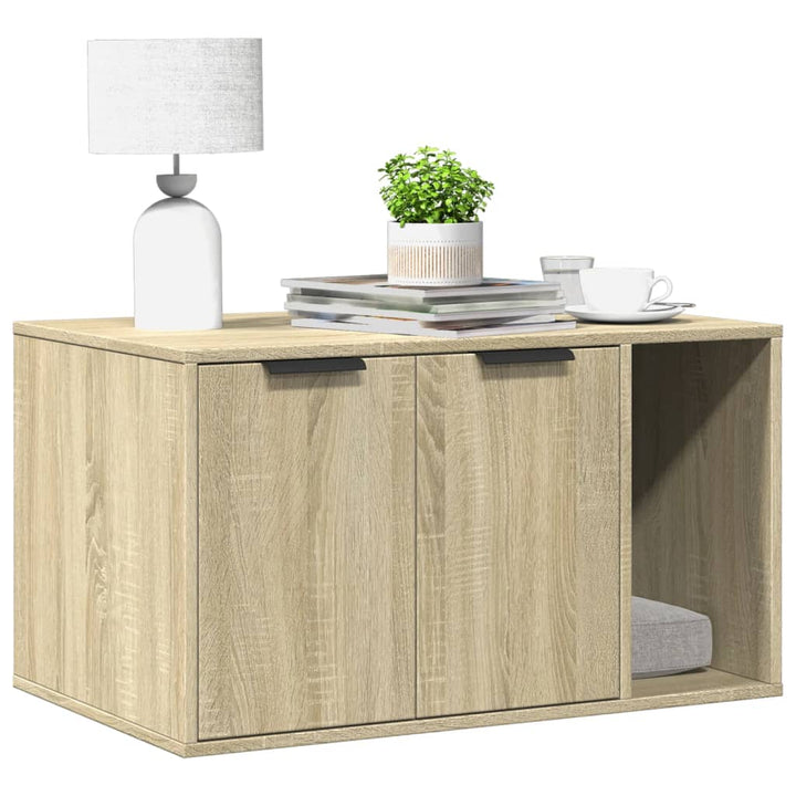 Cat Litter Box Enclosure Engineered Wood