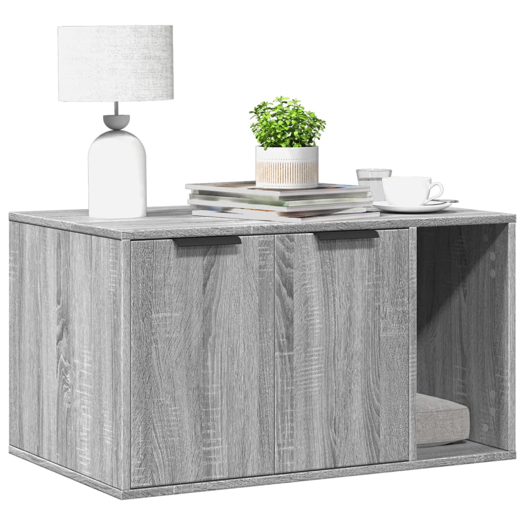 Cat Litter Box Enclosure Engineered Wood