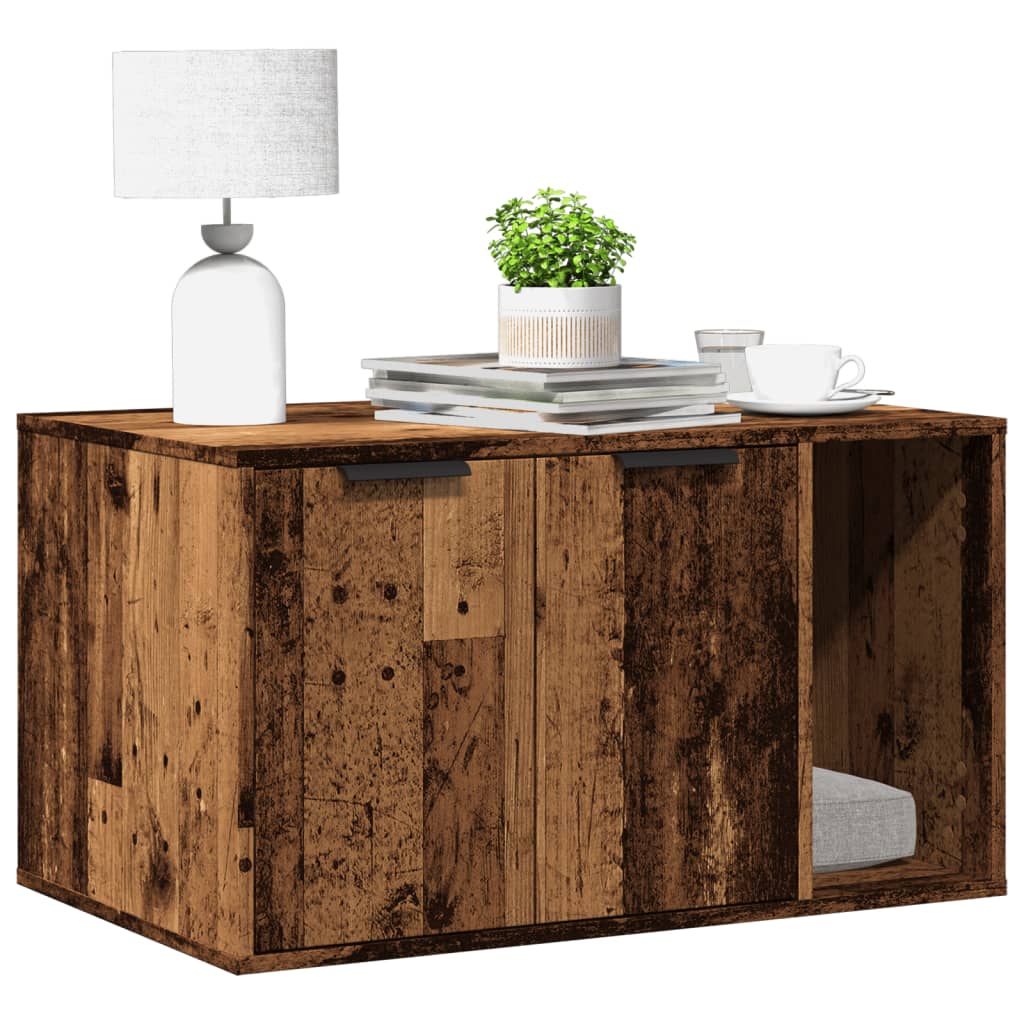 Cat Litter Box Enclosure Engineered Wood