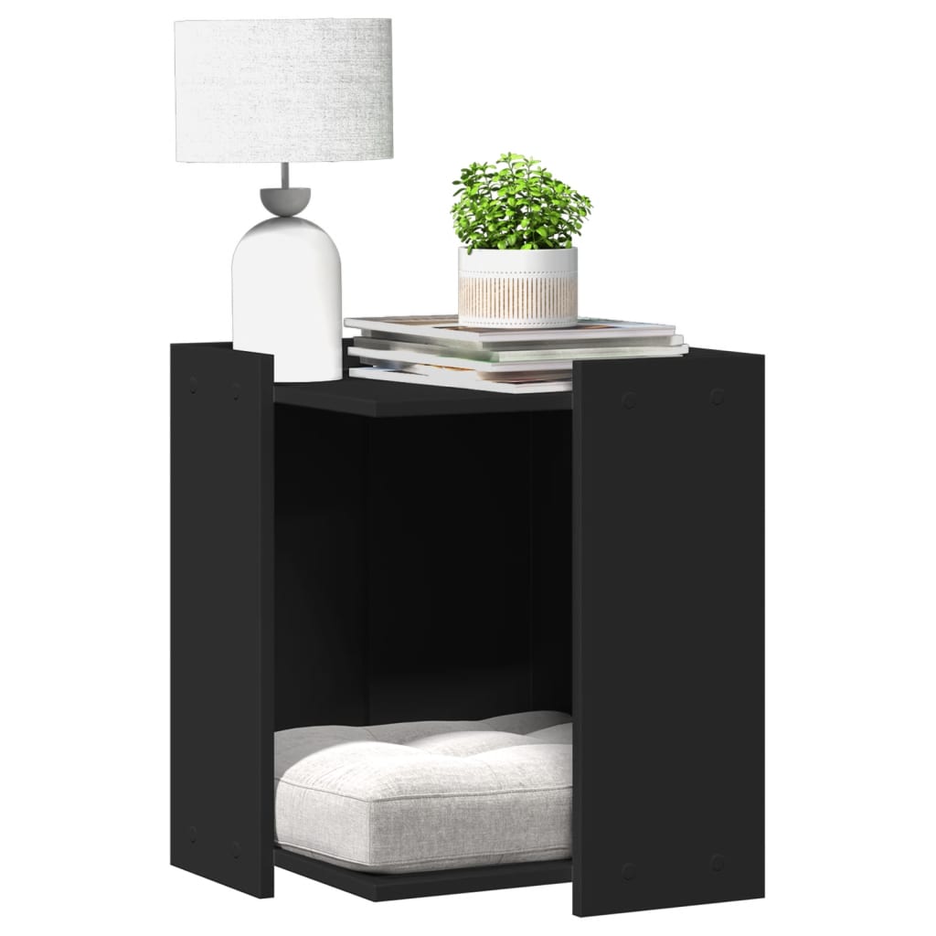Cat Litter Box Enclosure Engineered Wood