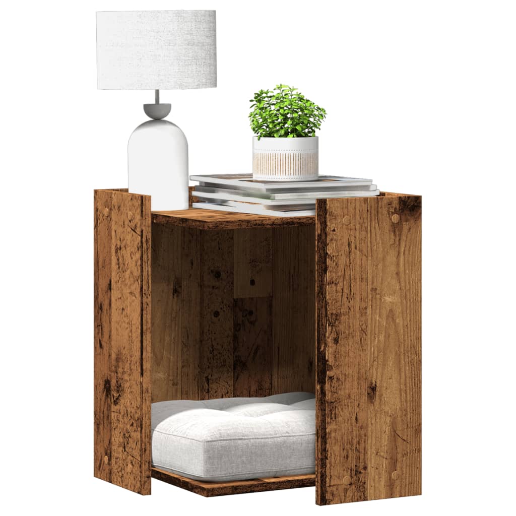 Cat Litter Box Enclosure Engineered Wood