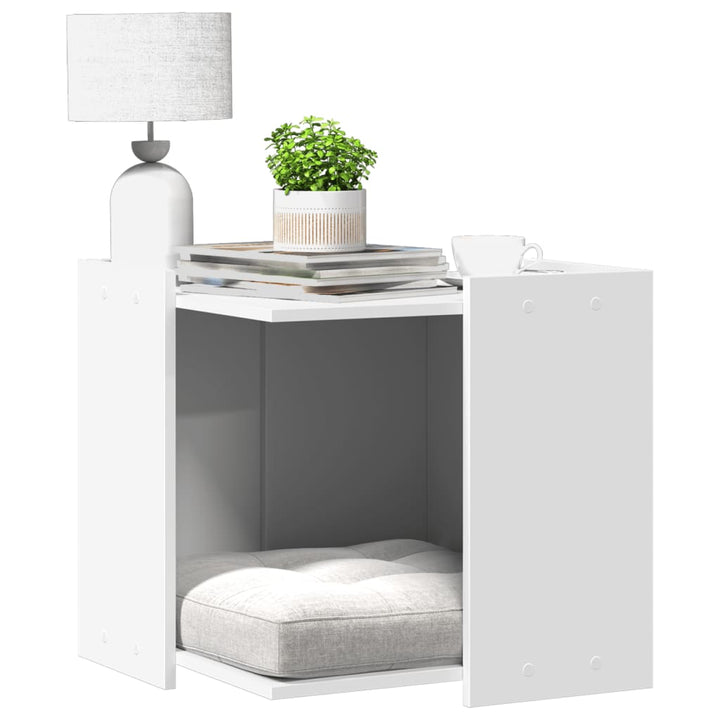 Cat Litter Box Enclosure Engineered Wood