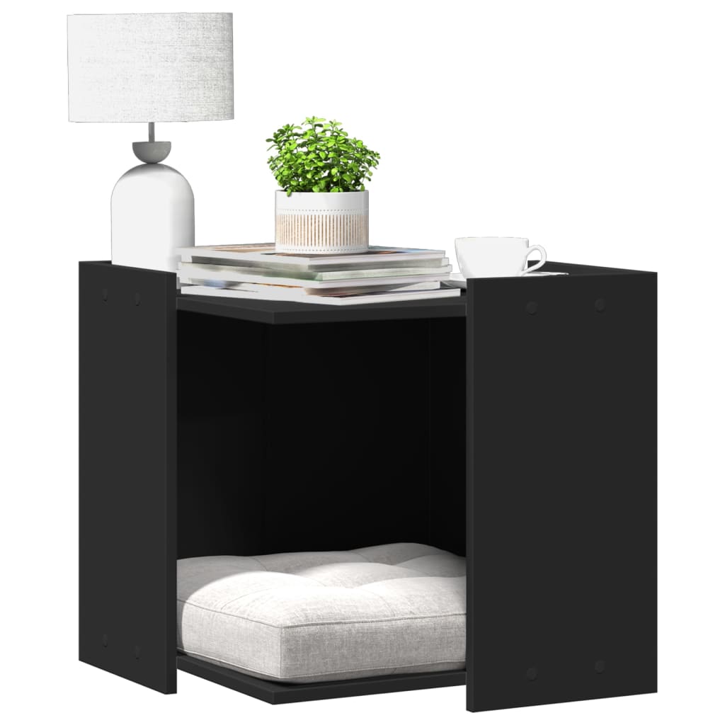 Cat Litter Box Enclosure Engineered Wood