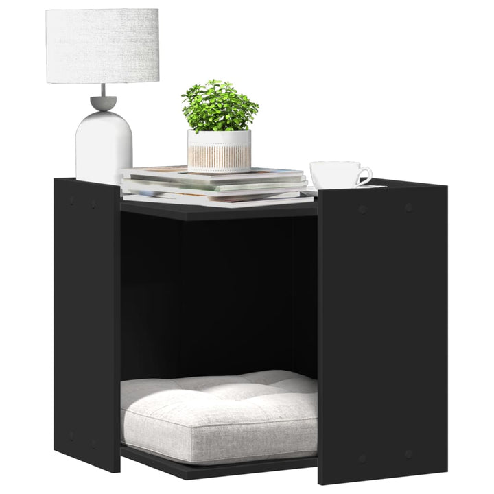 Cat Litter Box Enclosure Engineered Wood