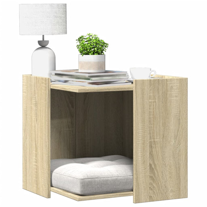 Cat Litter Box Enclosure Engineered Wood
