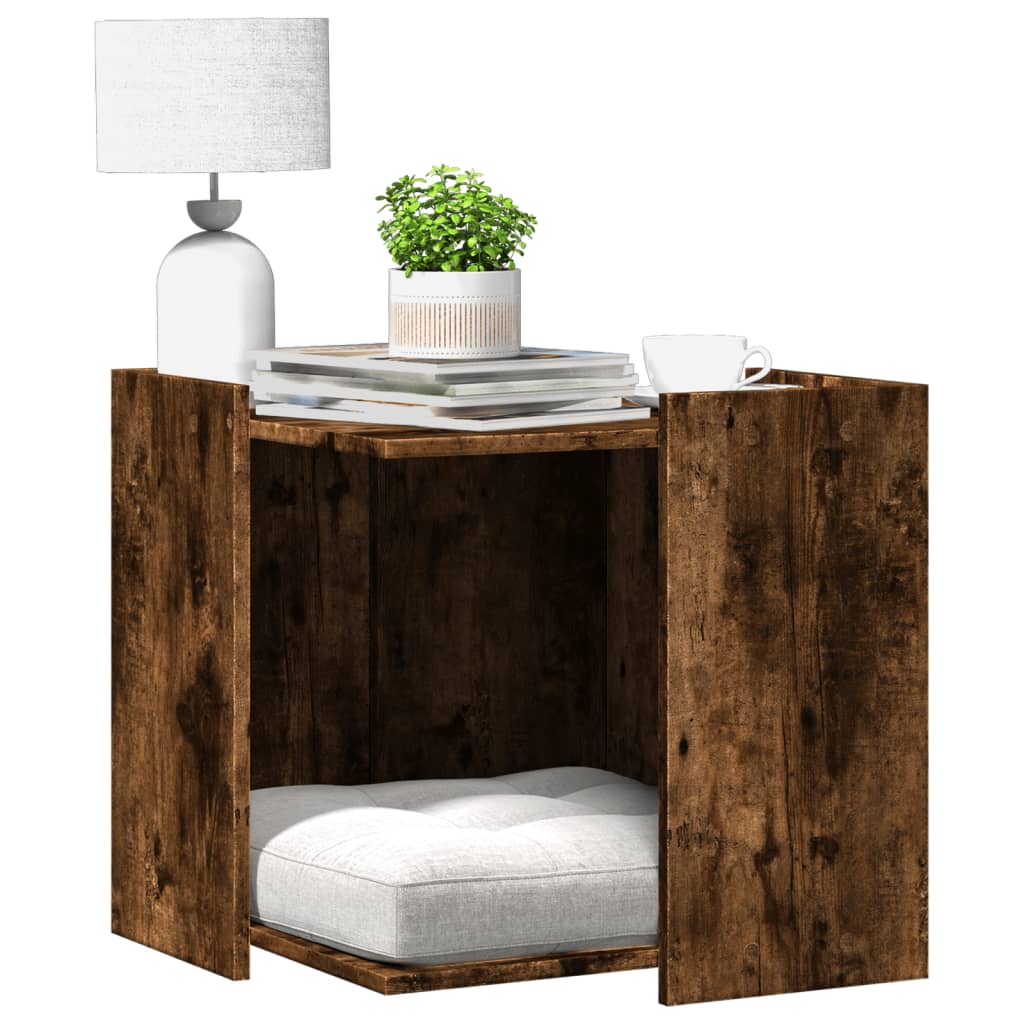 Cat Litter Box Enclosure Engineered Wood