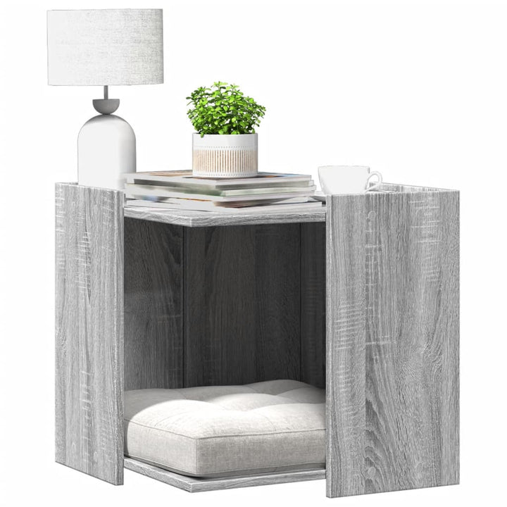 Cat Litter Box Enclosure Engineered Wood