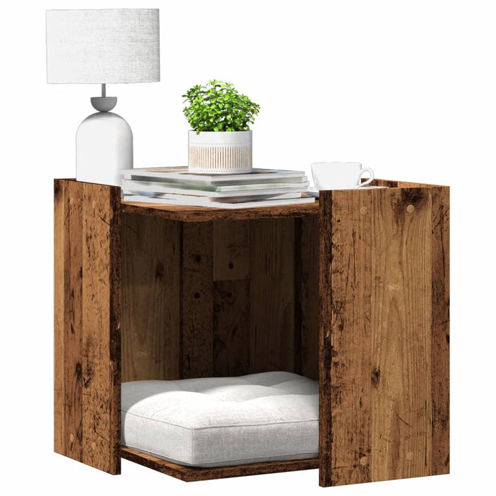 Cat Litter Box Enclosure Engineered Wood