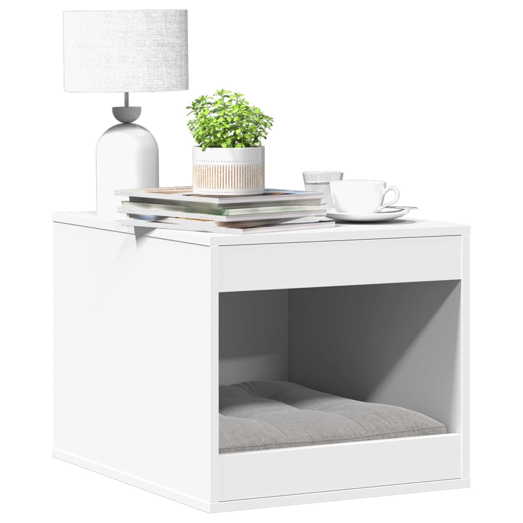 Cat Litter Box Enclosure 47X59X42 Cm Engineered Wood