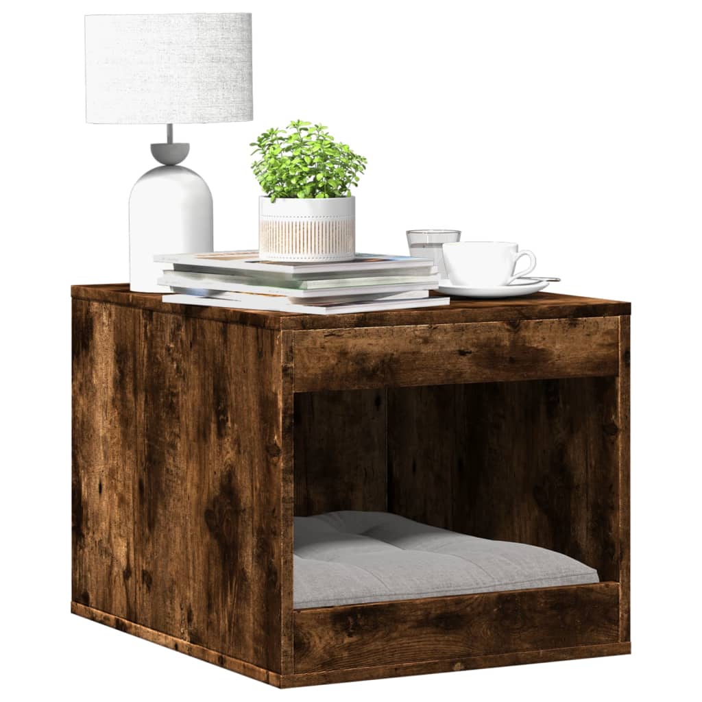 Cat Litter Box Enclosure 47X59X42 Cm Engineered Wood