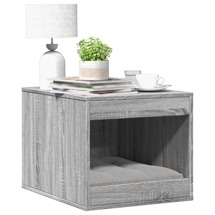 Cat Litter Box Enclosure 47X59X42 Cm Engineered Wood