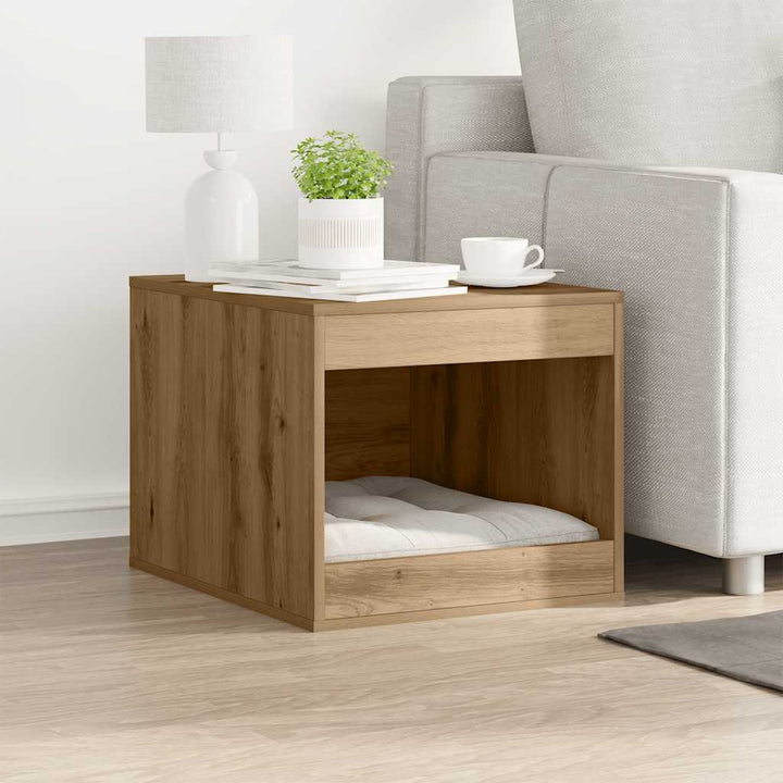 Cat Litter Box Enclosure 47X59X42 Cm Engineered Wood