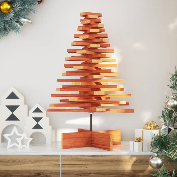 Wooden Christmas Tree For Decoration Solid Wood Pine