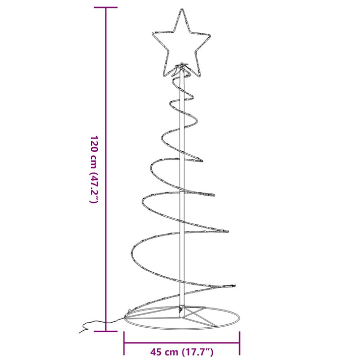 Led Christmas Tree 80 Leds Warm White