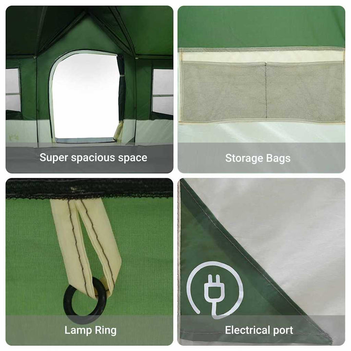 Tents With Roof 622 X 295 X 238 Cm Polyester
