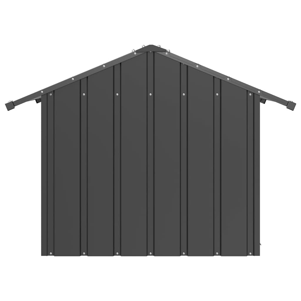 Dog House With Roof Galvanised Steel