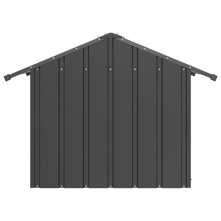Dog House With Roof Galvanised Steel