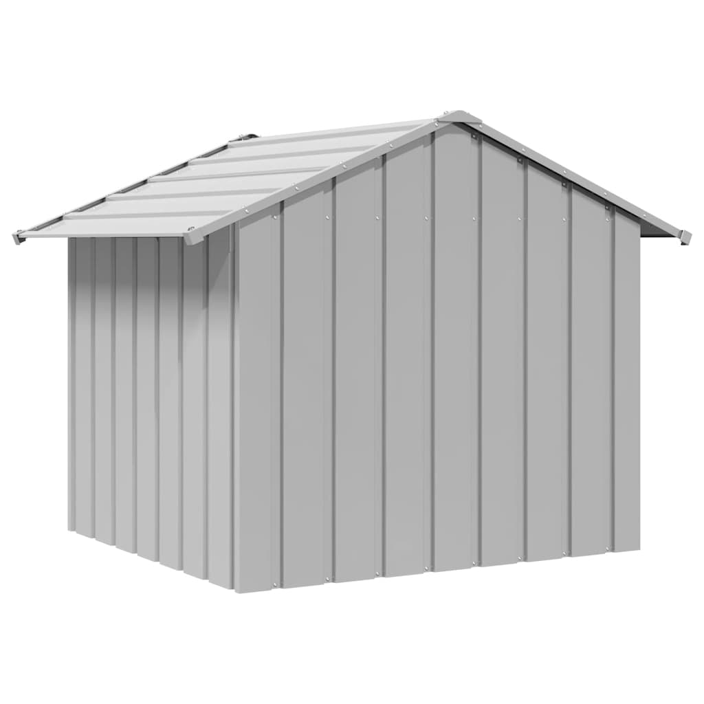 Dog House With Roof Galvanised Steel