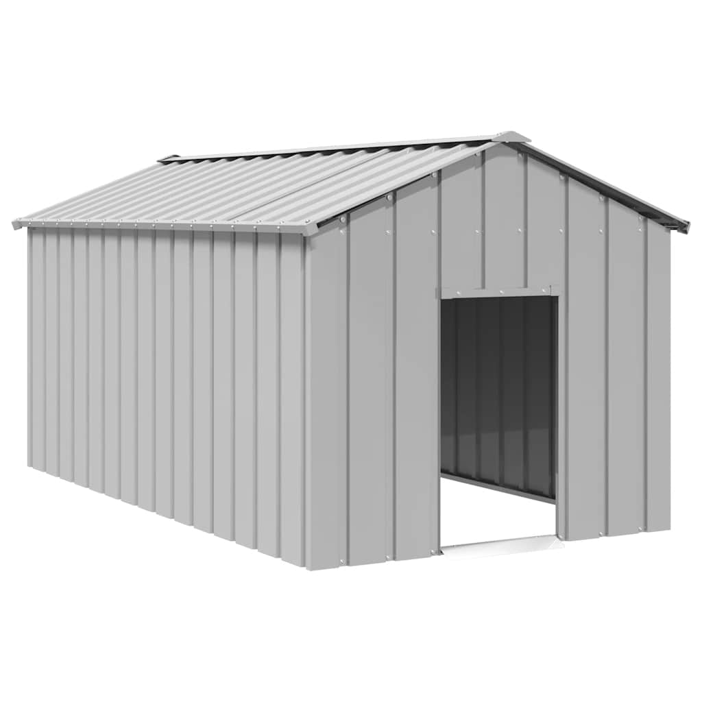 Dog House With Roof Galvanised Steel