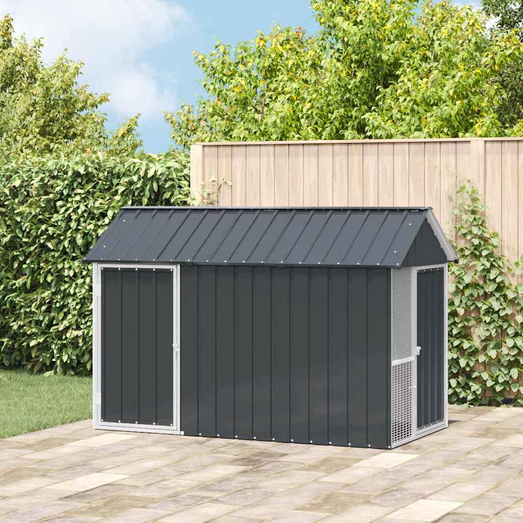 Bird Cage Anthracite 215 X 112 X 141 Cm Galvanised Steel